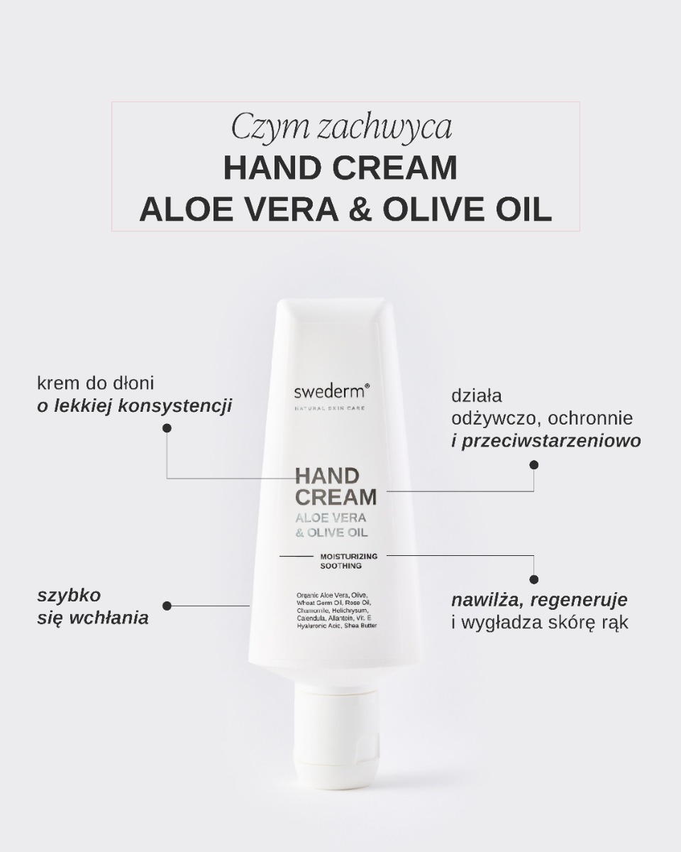swederm Hand Cream Aloe Vera & Olive Oil
